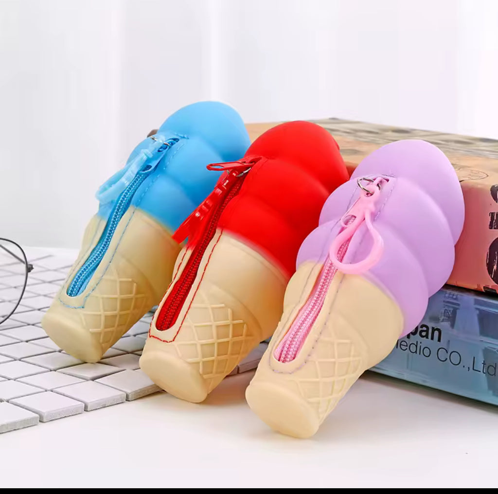 kids Ice cream coin purse